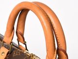 louis vuitton monogram canvas and leather handbag