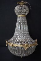 2 lustres en bronze - H : 75 cm (photo 2)