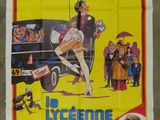 a poster for a movie starring a woman in a bikini and a man in a car