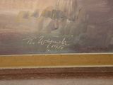 a picture of a painting on the wall of a building