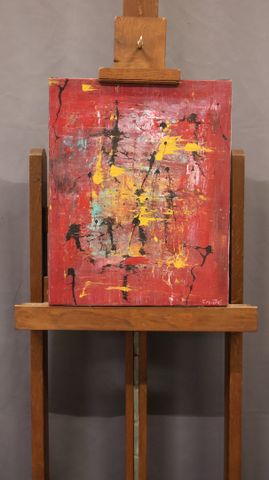 Bruno CANTAIS (né en 1966) « A tendance sentimentale ». Huile ou ...