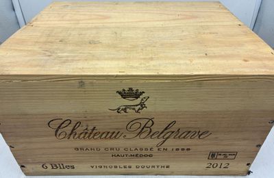 6 bouteilles de Haut-Médoc, Grand Cru Classé, Château Belgrave, 2012 - Photo 1