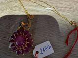 jewelry on display in a store window with price tag and price tag