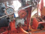 a close up of a machine with a gauge on it