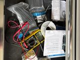 a refrigerator with a bunch of items inside of it