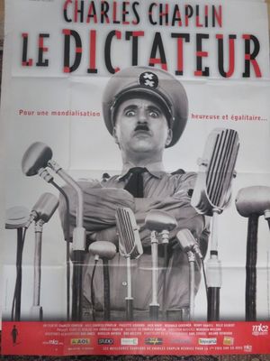 affiche française du film « Le Dictateur »