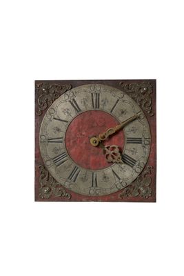 Mouvement carré d’une horloge murale en fer avec échappement…