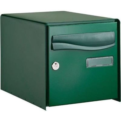 566 / Boîte aux lettres PTT - DECAYEUX - vert - Acier …