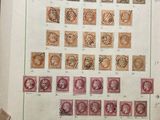 an old book with a lot of different stamps on it