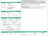 a close up of a document with a picture of a person on it