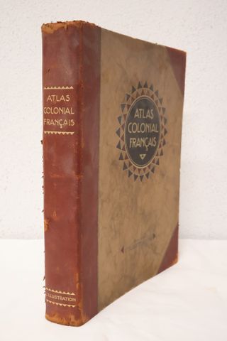Atlas Colonial Français, Colonies, Protectorats et pays sous Mand...