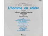 l 'homme en colere - l 'homme en colere - lp