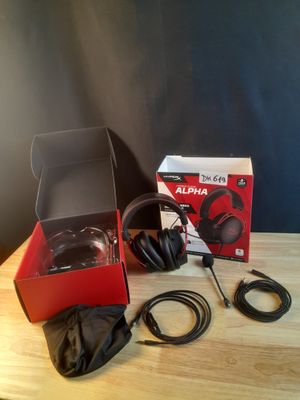 DH619// Casque HyperX Cloud Alpha – Casque gaming.
