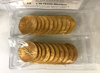 un sac de pièces d'or posé sur une table