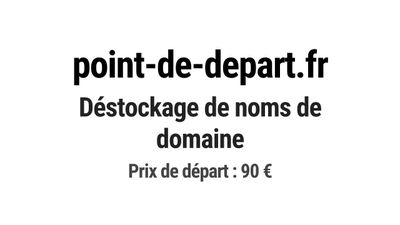 Nom de domaine point-de-depart.