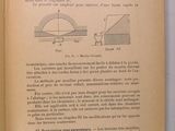 an open book with a drawing of a plane on it