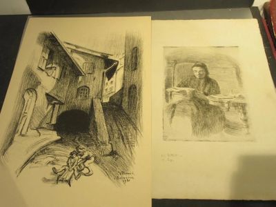 311.53 - Victor PROUVE (1858-1943), LOT DE GRAVURES DONT BRI…