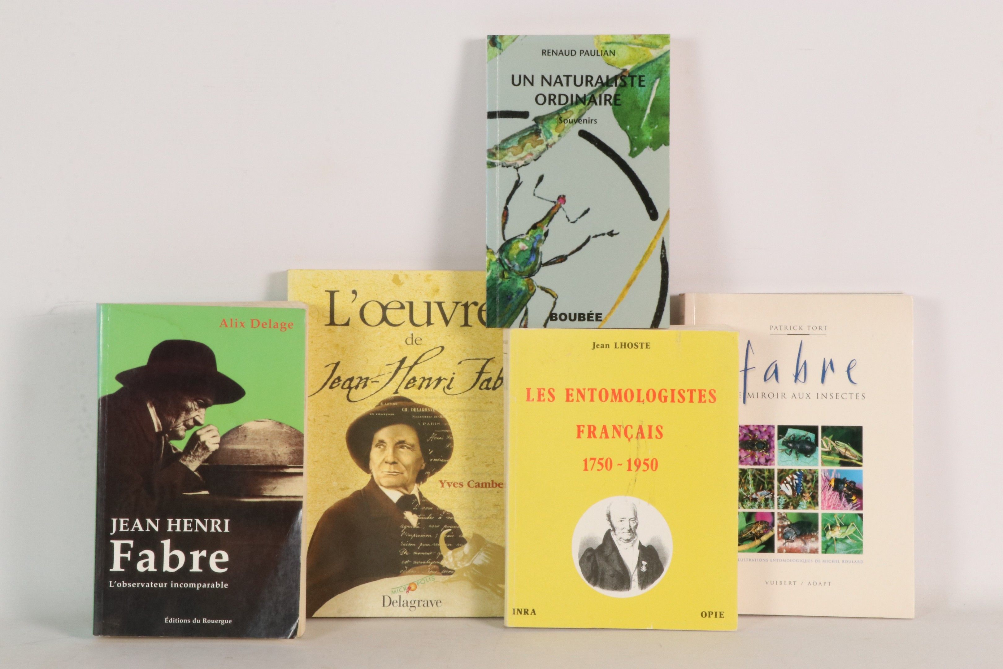 [ENTOMOLOGIE] Réunion de 5 ouvrages brochés sur les entomolo…