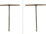 two pictures of a pair of tools on a white background