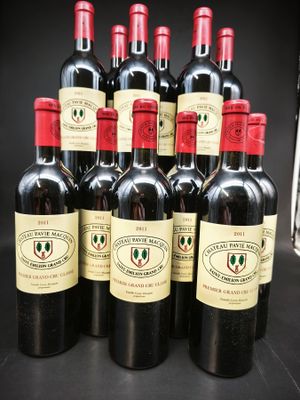 12 Bts CHATEAU PAVIE MACQUIN(*) 1 GCC Saint Emilion 2011