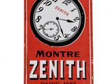 an image of a red sign with a clock on it