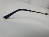 a close up of a pair of glasses on a white surface