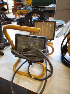 a lot of tools that are on a table