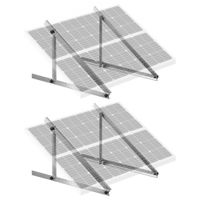 Support Panneau Solaire, 114 cm, Fixation Panneau