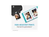 hp deskjet inkjet photo paper, 8 x 11 inches, white, 50 sheets