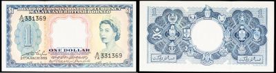 two different bank notes with a picture of a woman on one of them