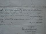 an old document with a picture of a man on it