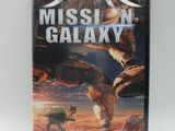 the dvd cover for mission galaxy is shown on a white surface