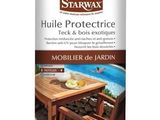 a can of starwax hull protecter on a table next to a pool