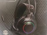the box of the gaming headset is open and ready to be used