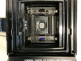 a black box with a camera inside of it
