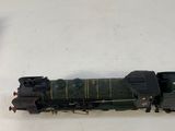 a toy train that is sitting on a table