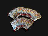 a lot of cards that are sitting on a table