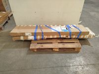 1 EKIPA Dressing avec Rideau - Blanc - L 198 x P 40 x H 203 … (photo 2)