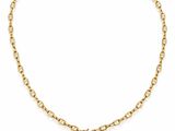 un collier en or avec un petit pendentif carré au bout d'une chaîne