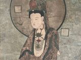 an image of a painting of a woman holding a child