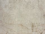 an image of a drawing of a castle on a hill