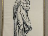 an image of a drawing of a woman holding a baby