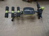 a gym equipment that is sitting on the floor