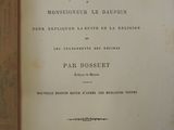 an old book with a title on it sitting on a table