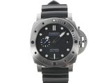 a black watch with a black face on a white background