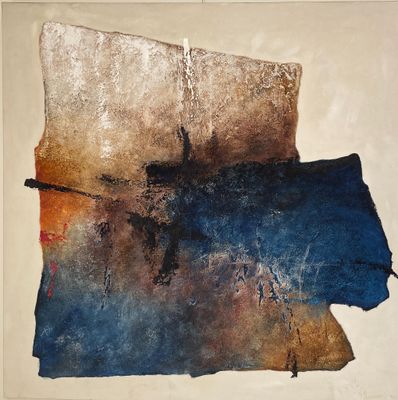 une image d'une œuvre d'art qui se trouve sur un mur