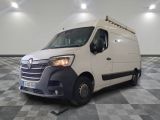 a picture of a white van parked on a checkered floor