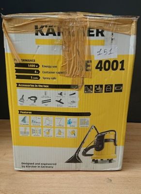 Aspirateur nettoyeur KARCHER SE 4001 - aspirateur 3 en 1 - R…