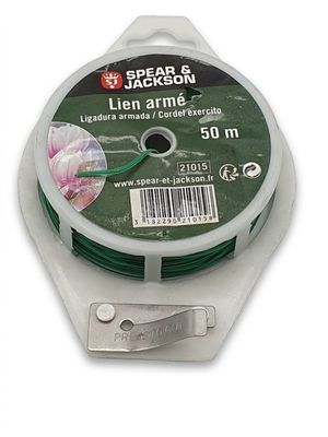 SPEAR & JACKSON - Lien armé - 50m - Coupe-fil intégré - Idéa…