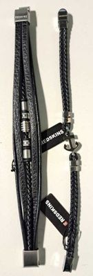 26 / Lot de 2 bracelets en cuir - REDSKINS - 285304 / 2…